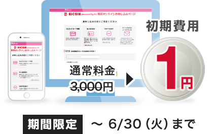 初期費用1円