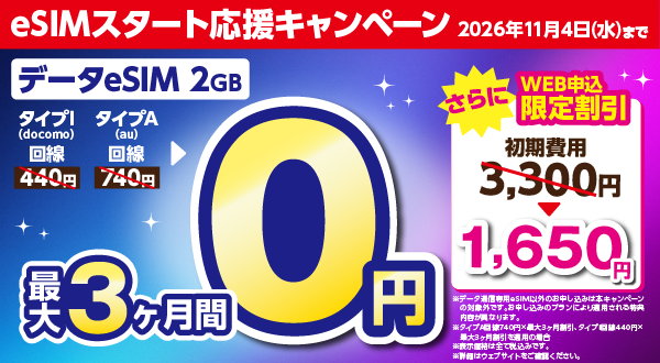 BIC SIM 開催中のキャンペーン｜ビックカメラの格安SIM・BIC SIM