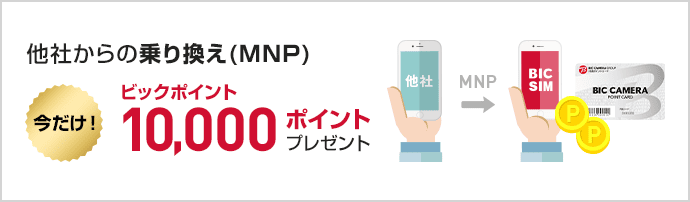 ビックポイントプレゼント中！