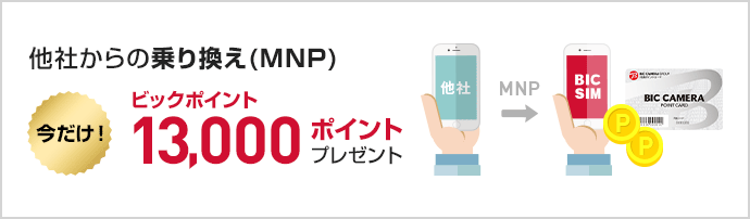 ビックポイントプレゼント中！