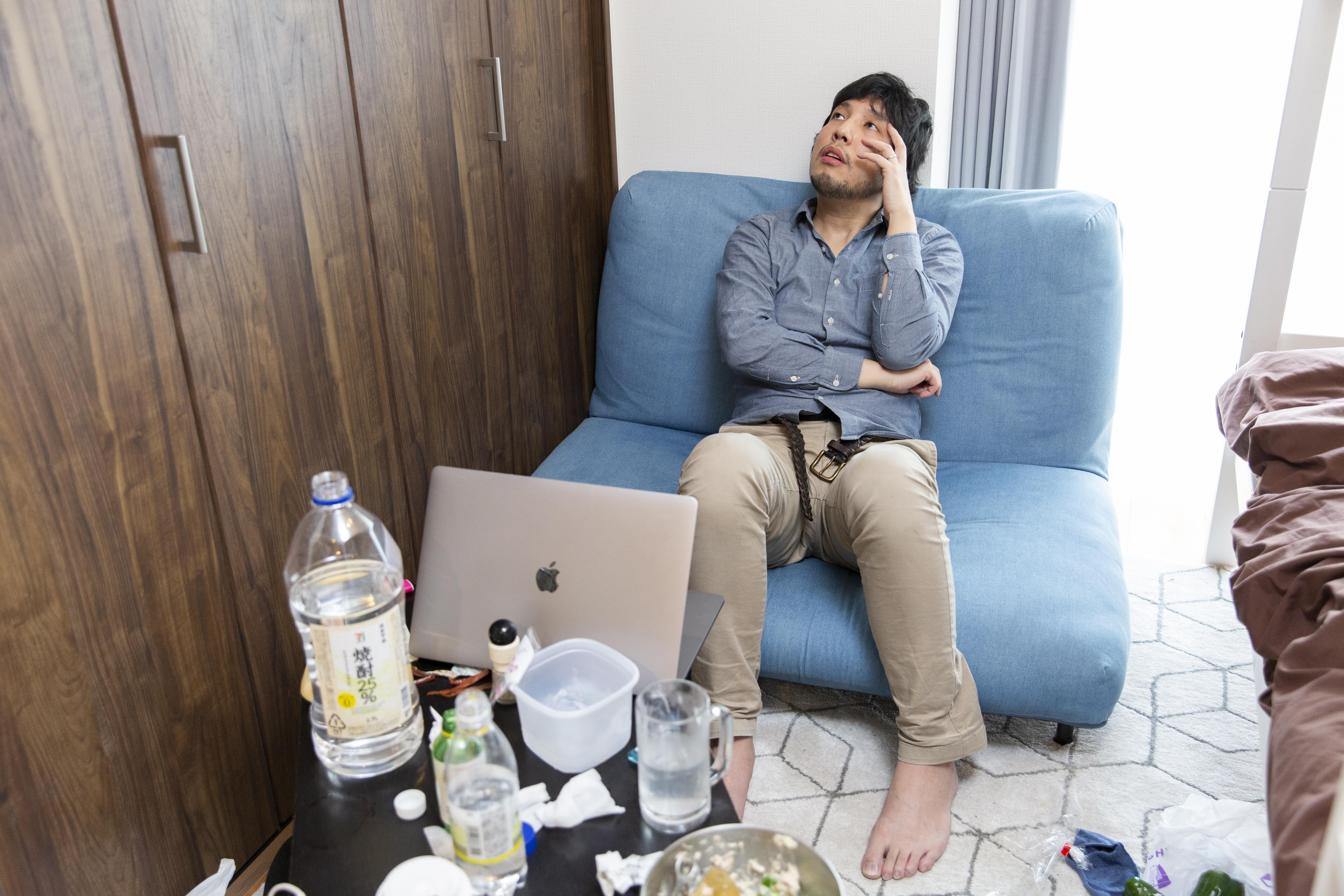 ライター紳さんがお金に困っている画像
