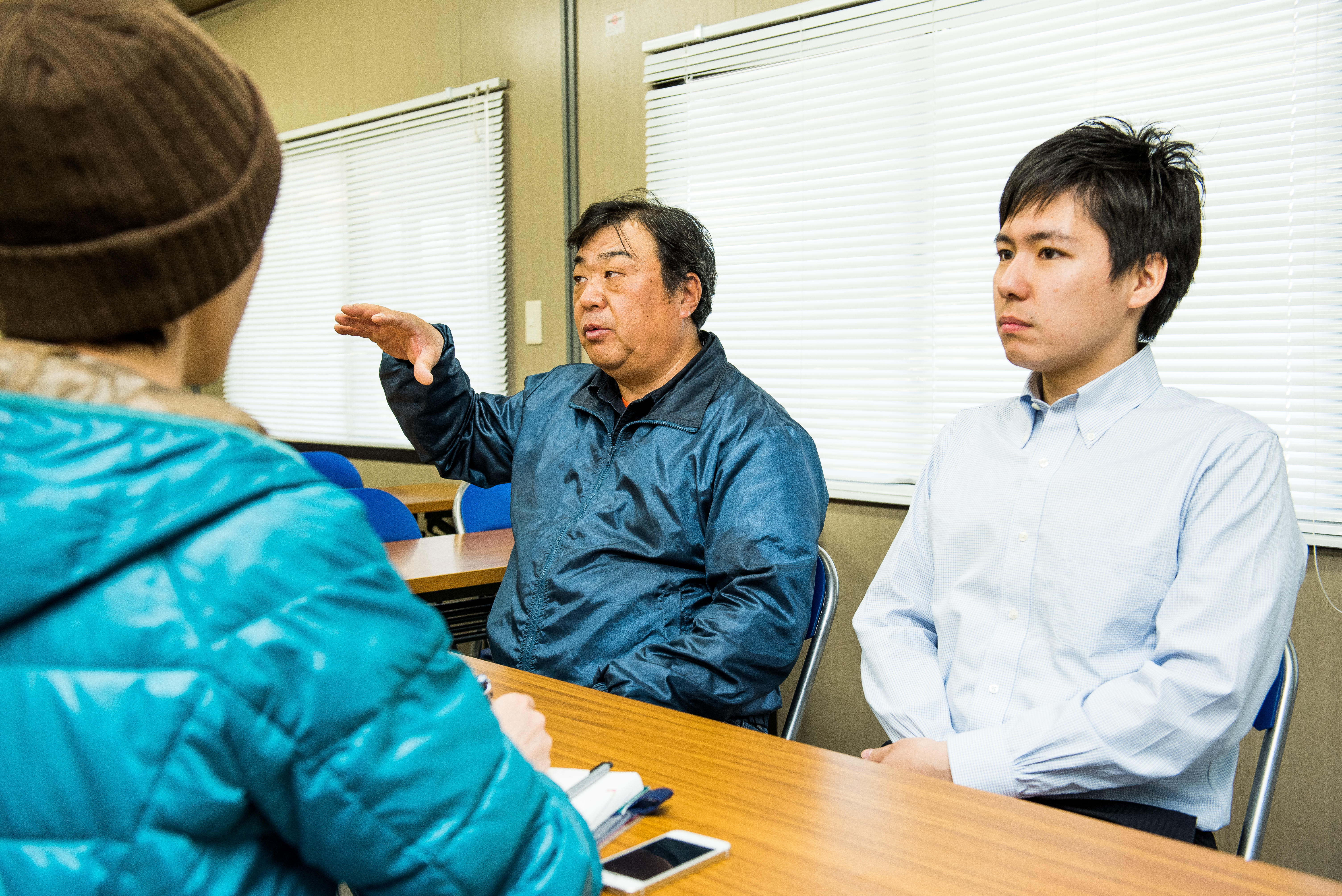 依田健一さん、田中寛さん