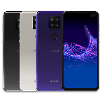 SHARP AQUOS sense4 plus(ブラック/128GB)