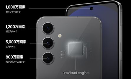 Galaxy FEシリーズ史上、 最もパワフルなカメラを搭載