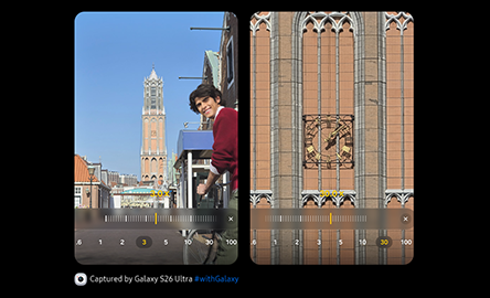 AI搭載の100倍スペースズーム