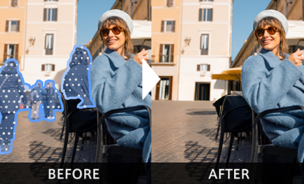 OPPO AIで写真編集を簡単に