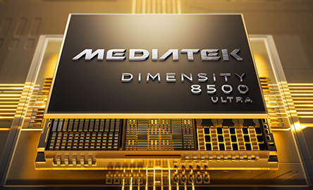 高性能のDimensity 8500-Ultraを搭載。フラッグシップに匹敵するほどのパフォーマンス。