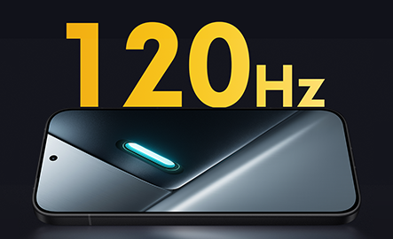 1.5K解像度及び120Hzリフレッシュレート対応。ベストフィットの6.59インチベゼルレスディスプレイ。