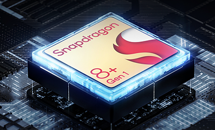 圧倒的な速さを誇るハイエンドチップ。Qualcomm® Snapdragon™ 8+ Gen 1搭載。