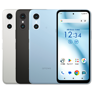 FCNT　arrows We3 ドコモ/au対応・eSIM対応  SIMフリースマートフォン FCNT