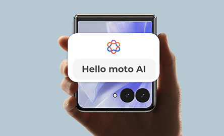 様々なai機能やツールで日々のあなたをサポートするmoto ai搭載